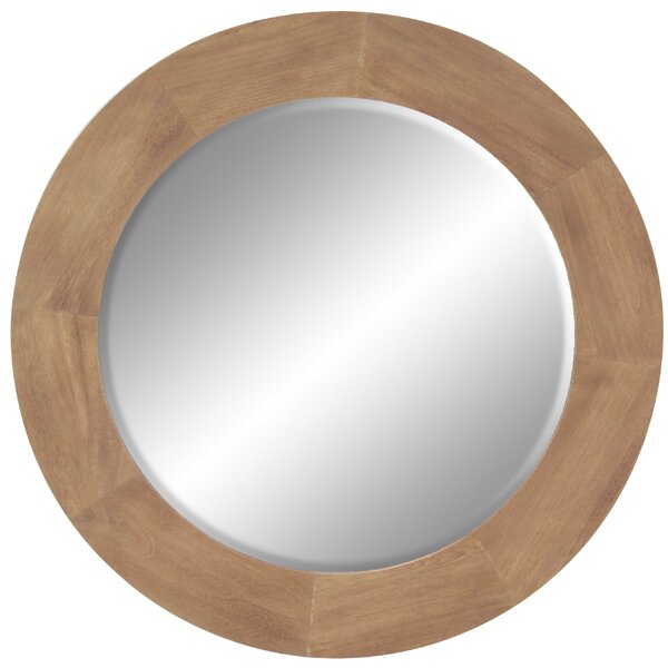 Riebe Modern Round Accent Mirror 